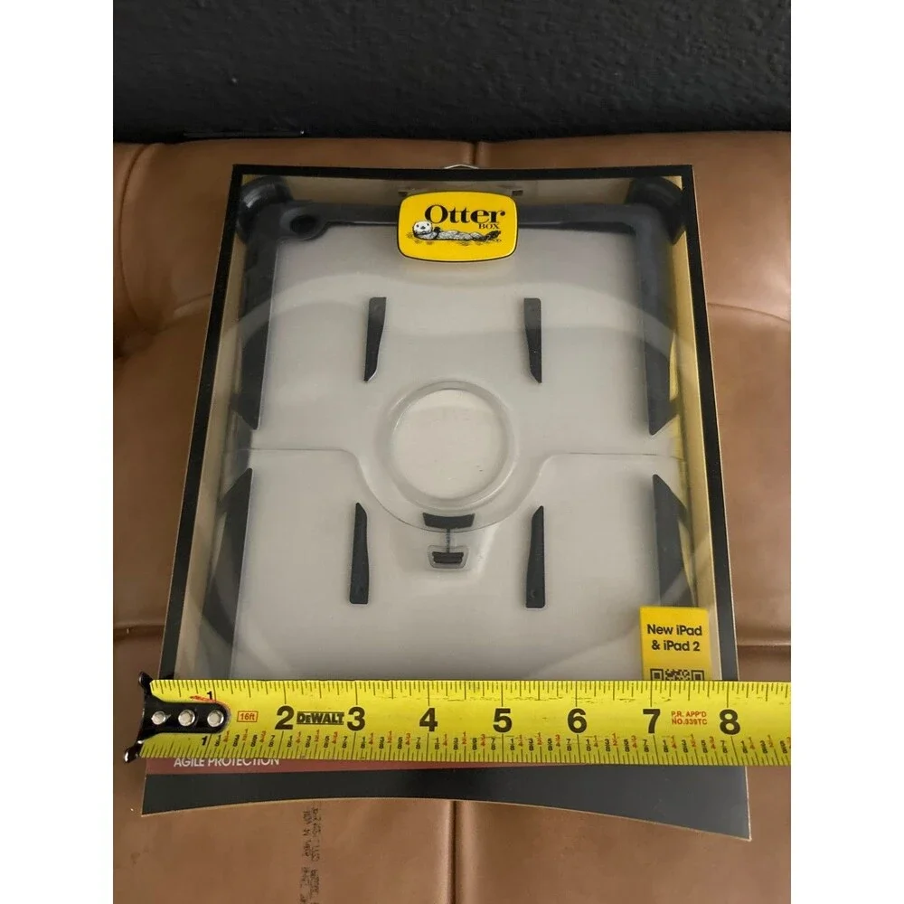 OtterBox Reflex Series Case For Apple iPad 2 & New iPad 3rd Gen Clear Black NIB